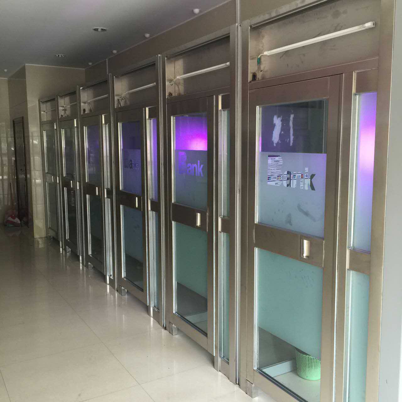 濮阳县邮政局全面选用“宏上宇“ATM机防护舱